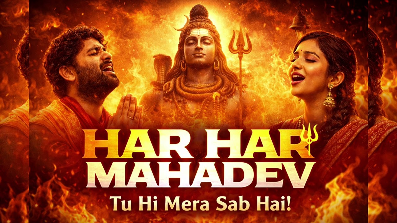 Har Har Mahadev 🔱 | Tu Hi Mera Sab Hai | Powerful Shiv Bhajan 2026 | Arijit & Shreya Style Duet