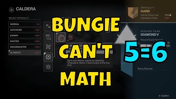 Bungie CANT MATH - Reward Score Exploit On Portal 5 == 6