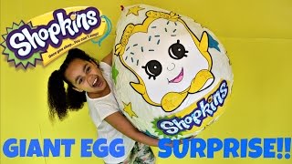 Giant Shopkins Surprise Egg Ultra Rare | Full of Shopkins Toy  Surprises | Toys AndMe