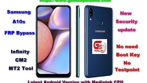 Samsung A10s Format and FRP Bypass New Security 2023 Android 11 | Infinity CM2  MT2 Tool