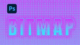 Photoshop Tutorial How to Make Bitmap Text Effect | Photoshop Tutorial For Beginners by XUYU Design Tutorials 232 views 3 weeks ago 4 minutes, 40 seconds