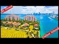 Miami Beach Fisher Island 2018 by Drone