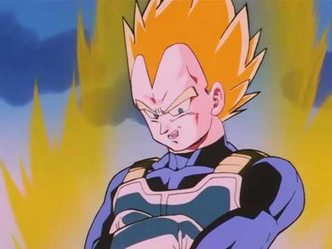 Ycass - Vendo Vegeta descobre que Trunks é seu Filho