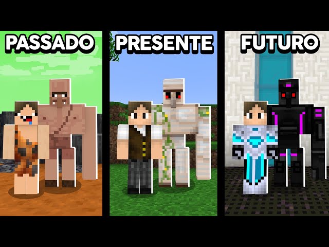 Quando Você Viaja no Tempo no Minecraft 