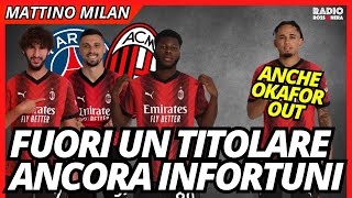 ANCORA CAMBI IN MEZZO, ANCORA INFORTUNI | Mattno Milan