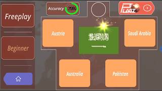 Flagz - World Flag Quiz (Android) screenshot 1