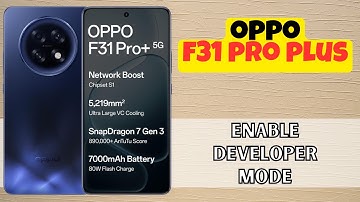 Developers Option in Oppo F31 Pro Plus || Enable Developer Mode