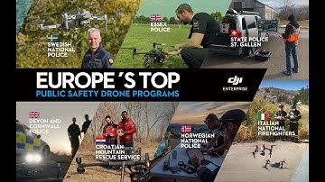Top Public Safety Drone Programs in Europe