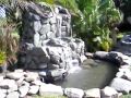 diseño de jardines con cascadas artificiales