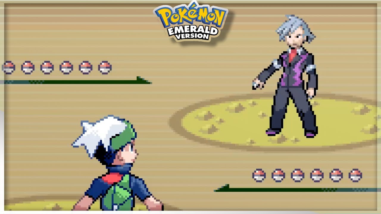 Pokémon Emerald - Final Battle With Steven Stone - YouTube