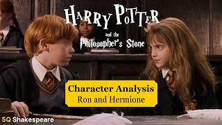 Ron and Hermione Character Analysis PART 1