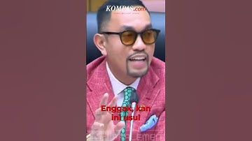 Detik-detik Sahroni Diprotes di Rapat Komisi III DPR dengan PPATK