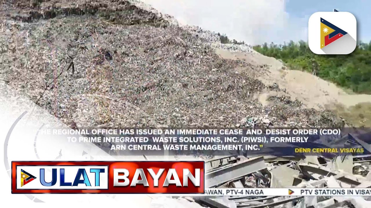 Binaliw Sanitary Landfill sa Cebu City, ipinasara ng DENR matapos ang landslide