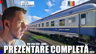 15 Ore in Vagonul de Dormit CFR 🚂 De la Iasi la Arad – Experienta Completa