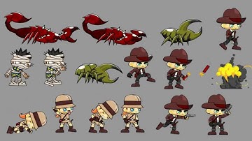 The Adventurer - Game Sprites