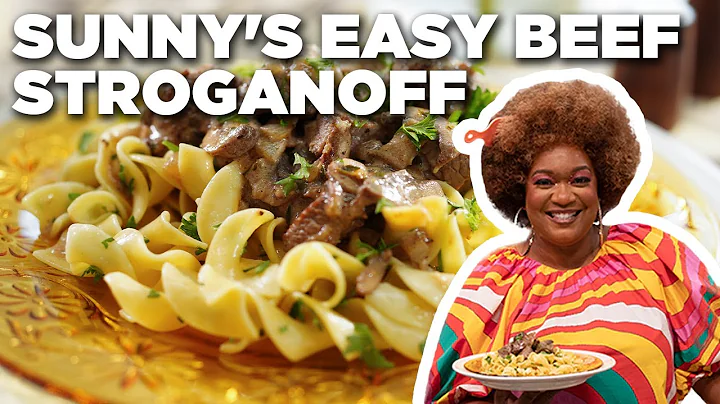 Sunny Anderson's Easy Beef Stroganoff | The Kitche...