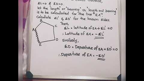 Surveying ll  Module 2 Omitted measurement- Case 1