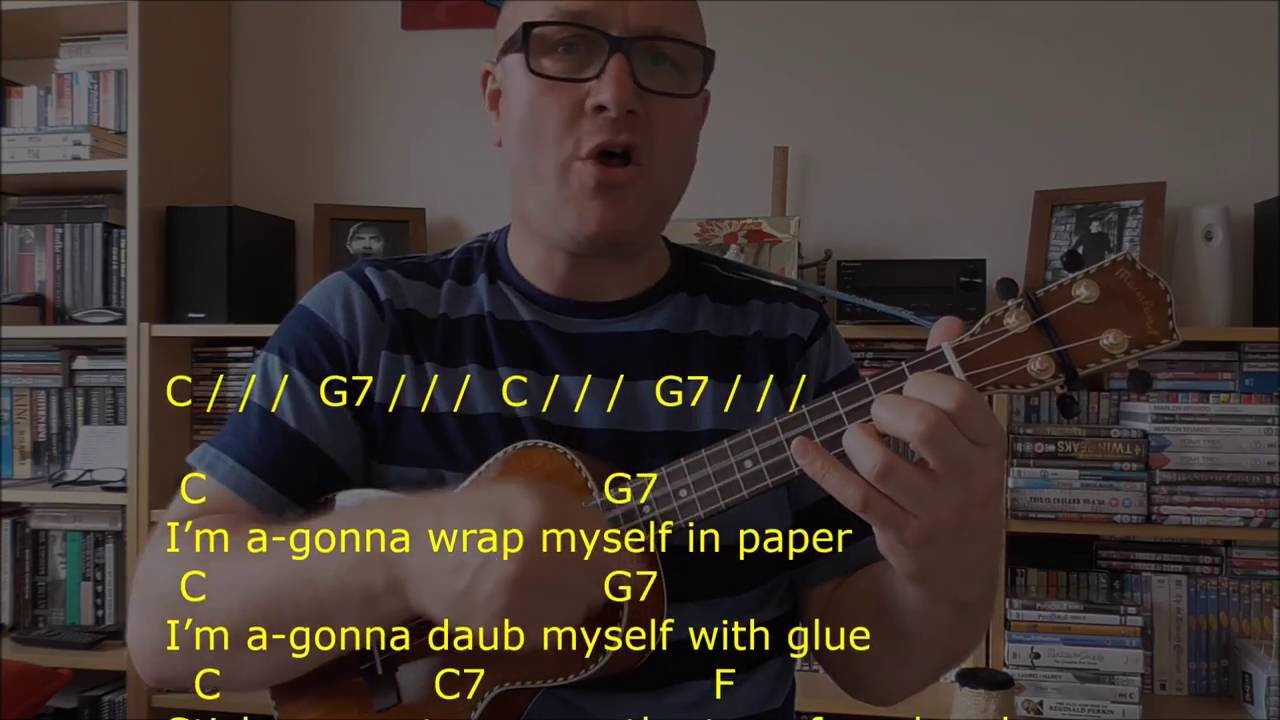 'Mail Myself To You' - Woody Guthrie Ukulele - with chords &amp; lyrics ...