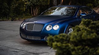 KPMF Matte Trenton Blue | Bentley Continental GT (Cinematic) 4K