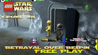 Lego Star Wars TCS: Ep 5 Chap 6 / Betrayal Over Bespin FREE PLAY (All Collectibles) - HTG