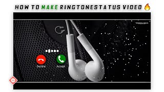 How To Make Trending Full Screen Ringtone WhatsApp Status Video Editing In Kinemaster Tutorial screenshot 5