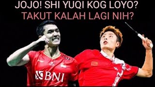 😱 KEREN! KEREN NIH!! Jonathan Christie vs Shi Yuqi. Badminton Bulutangkis3