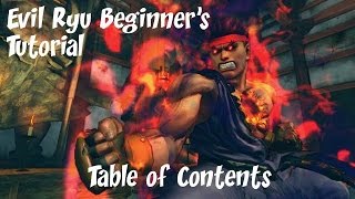 Ultra Street Fighter IV: Evil Ryu Beginner Tutorial