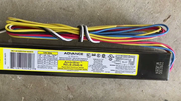 How to Replace a Ballast for a Fluorescent Light Fixture