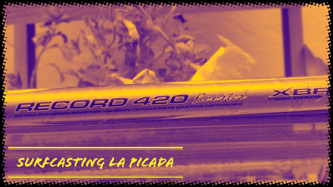 CAÑAS DE PESCAR | CINNETIC RECORD BOOSTER XBR.