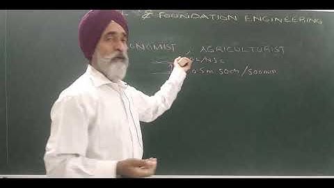 SOIL AND FOUNDATION ENGG Lecture - 1 (Introduction to Soil)