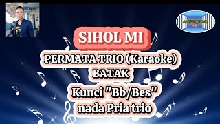 KARAOKE SIHOL MI- permata trio  BATAK POPULER