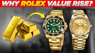 Does RISING Gold Prices Affect ROLEX Prices? ⬆️ @AboveFirstClass
