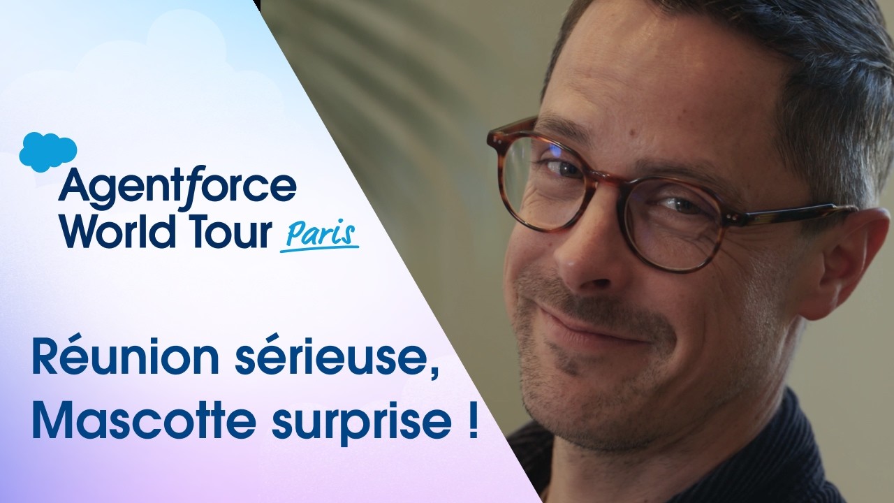 Réunion : attention à la chute ! | Agentforce World Tour Paris 2025 ...