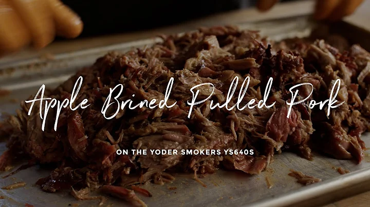 Pulled Pork with Apple Cider Brine | Moist & Flavor-Packed BBQ