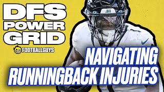 Footballguys DFS Power Grid Week 13 DraftKings and FanDuel Main Slate