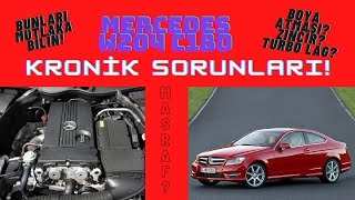 Mercedes CSerisi (w204) Kronik Problemleri Nelerdir? | Zincir?, Direksiyon Açı Sensörü?, Şanzıman?