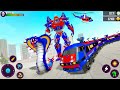 Snake Robot Train Transforming: Wars Robot Game 2021 - Android Gameplay