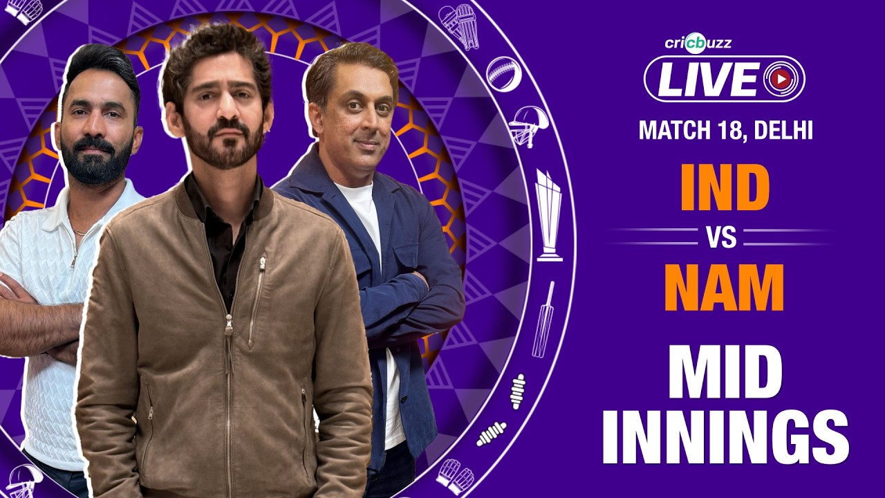 Cricbuzz Live: Fifties from Hardik & Ishan; India post 209/9 vs Namibia; Erasmus picks 4-fer