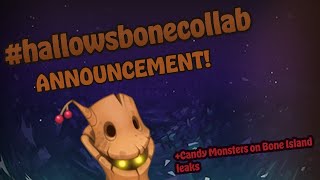 #hallowsbonecollab ANNOUNCEMENT!! (+candy monsters on bone island leak)