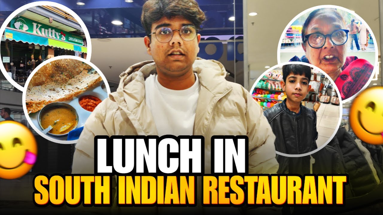 We Ate Lunch In South Indian Restaurant | Aryan Ranjan Vlogs - YouTube