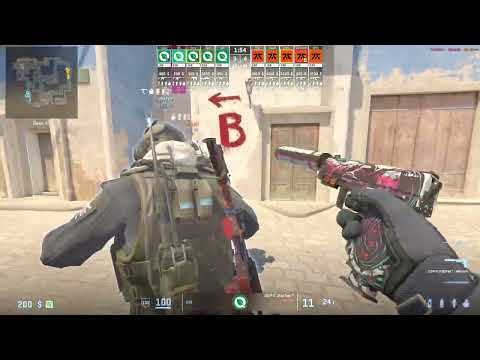 INS POV against fnatic on Mirage