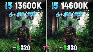 Core i5 14600K vs Core i5 13600K - Test in 10 Games