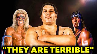 Before His Death, Andre The Giant Broke Silence & Named The Wrestlers He Hated Most
