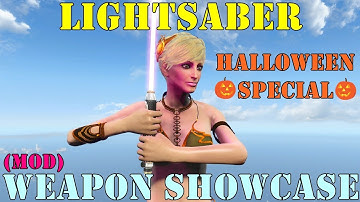 Fallout 4: Halloween Special: Lightsaber Weapon Showcase (Mod)