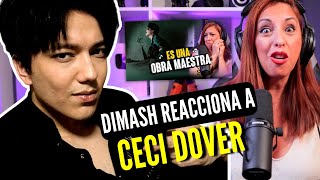 DIMASH REACTS TO CECI DOVER | Finally this day has come! Vocal coach Reaction