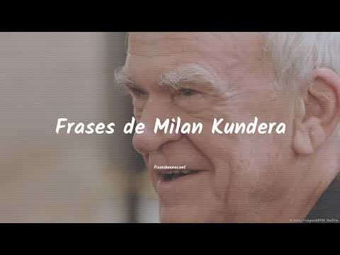 Frases de Milan Kundera: Amor en palabras
