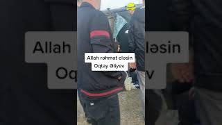 Oktay Əliyevin qəzaya düşdüyü yolun görüntüsü,Allah rəhmət eləsin. Resimi