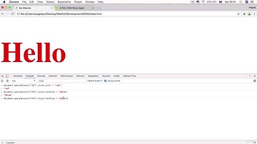 88  Manipulating and Changing Styles of HTML Elements with Javascript