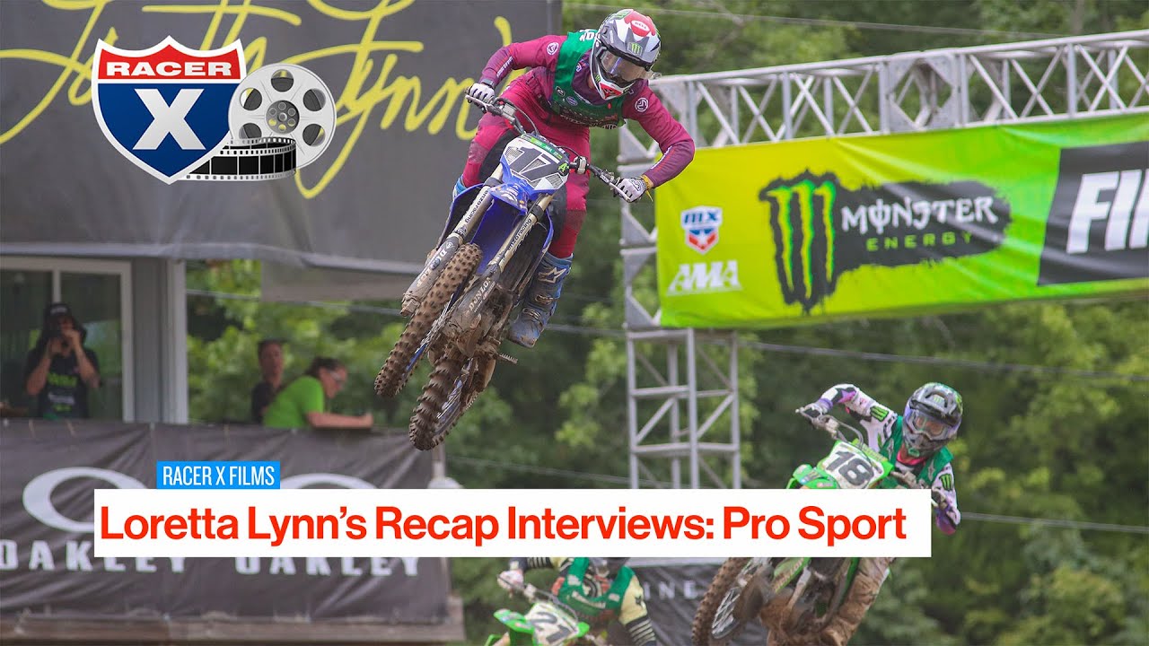 2025 Loretta Lynn’s Pro Sport Post-Race Interviews: Temmerman, Johnson, Thomas, and Gibson