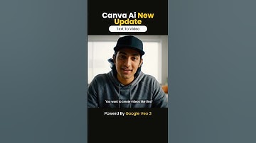 New Canva Ai Update : Generate Videos with Voice & Effects #canvaupdate #canvaai #googleveo3